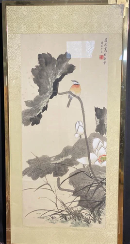 Chinese Painting of Floral and Bird