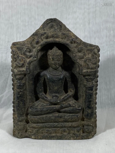 Antique Carved Tibetan Pala Period Stone