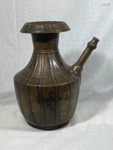 Nepalese Bronze Ewer