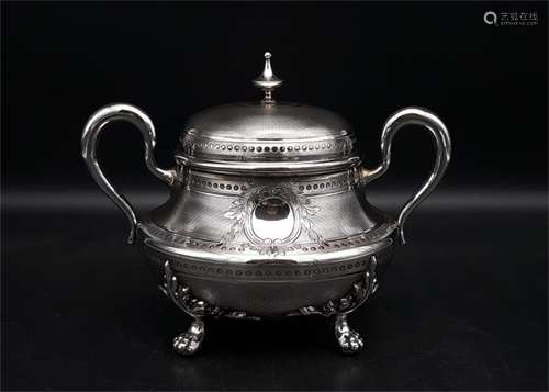 A French Silver Tea Caddy