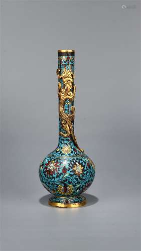 A Chinese Cloisonne Vase