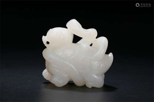 A Chinese Carved Jade Decoration