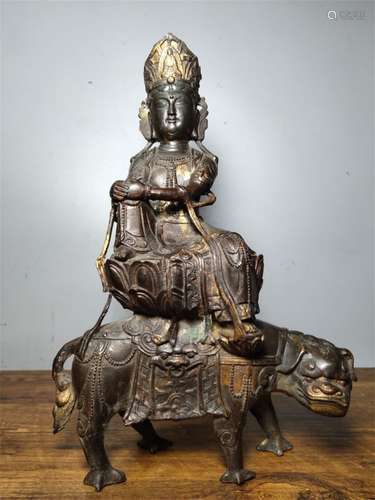 A Chinese Bronze Figure of Buddha