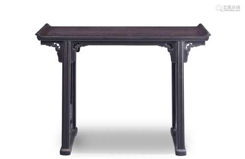 A Chinese Carved Hardwood Table