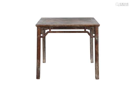 A Chinese Carved Hardwood Table