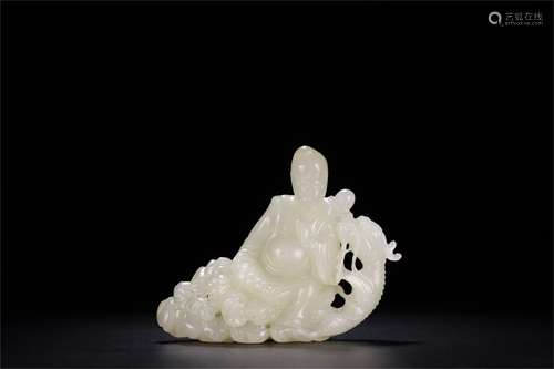 A Chinese Carved Jade Decoration