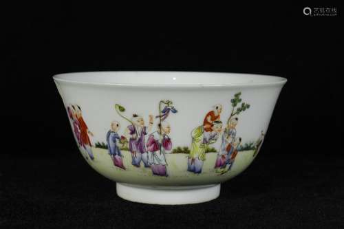 A Chinese Famille-Rose Porcelain Bowl