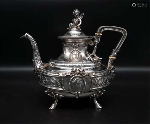 A French Silver Coffee Pot