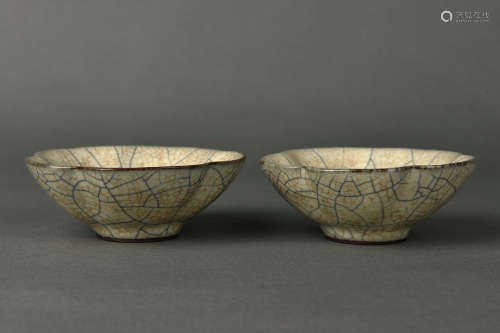 MATCHED PAIR GE BOWLS SONG DYNASTY