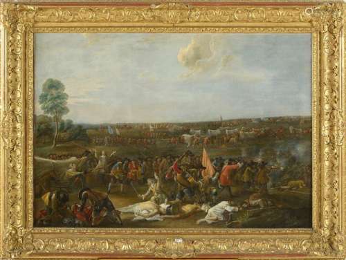 VAN DEN HECKE Jan I (1620 1684). Attribué à.