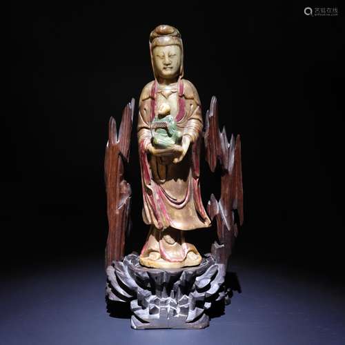 Statue of Guanyin in Shoushan