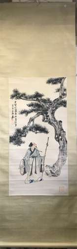 A Chinese figure painting