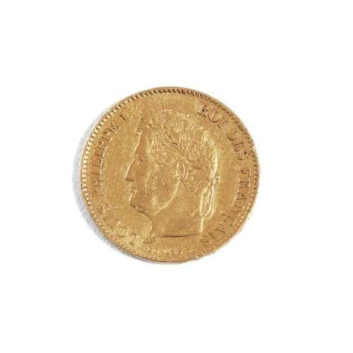 LOUIS PHILIPPE I (1830 1848 )40 Francs or 1834 A =…