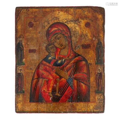 RUSSIAN ICON, WORK FROM THE END OF THE XVIIIth BEG…