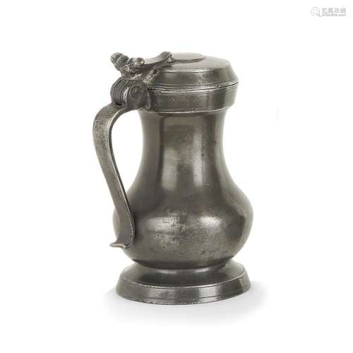 TOULOUSE, PICHET, XVIIIe SIÈCLEen pewter in the fo…