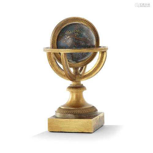 TABLE GLOBE, RESTORATION EQUIPMENT, circa 1830 in …