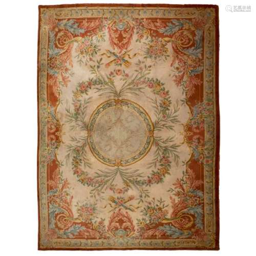 CARPET AT THE TOP TOP OF THE SOAPBOARD, AUBUSSON, …