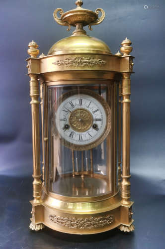 A Bronze Gilt Clock 18-19th Century