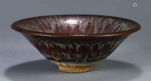 A CHINESE WARE RED GLAZE PORCELAIN BOWL