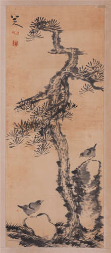 CHINESE PAINTING OF BADA SHANREN