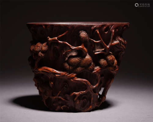 CHINESE BAMBOOCARVING CUP