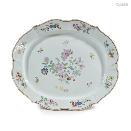 A Chinese export porcelain famille rose-dec…