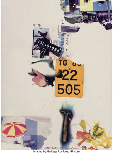 77087: Robert Rauschenberg (1925-2008…