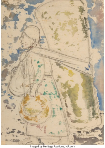 77010: Diego Rivera (1886-1957) Mujer…