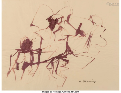 77015: Willem de Kooning (1904-1997) Unti…