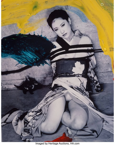 77110: Nobuyoshi Araki (b. 1940) Lewd Paint…