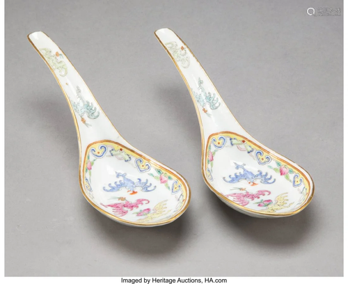 78196: A Pair of Chinese Enameled Porcelai…