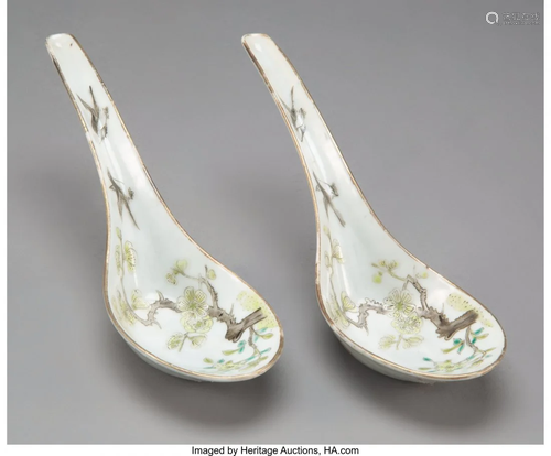 78198: A Pair of Chinese Enameled Porcelai…