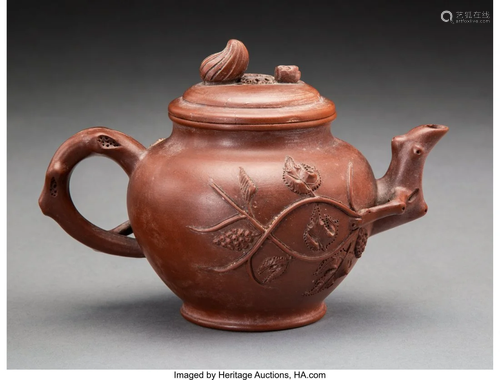 78518: A Chinese Yixing Earthenware Teapot…