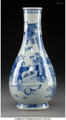 78091: A Chinese Blue and White Porcelain …