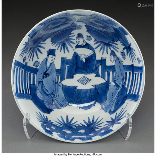 78106: A Chinese Blue and White Porcelain …