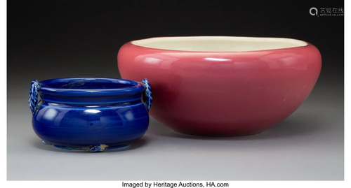 78537: Two Chinese Glazed Porcelain …