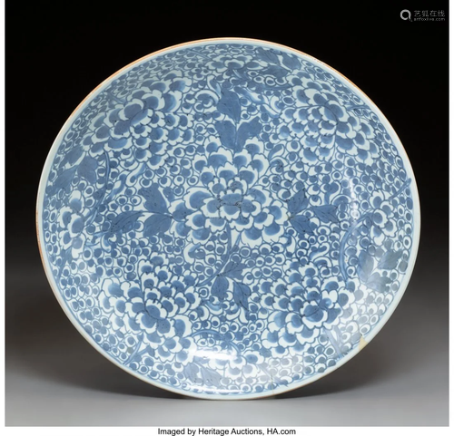 78111: A Chinese Blue and White Porcelain …