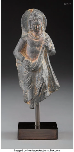 78579: A Gandharan Stone Walking…