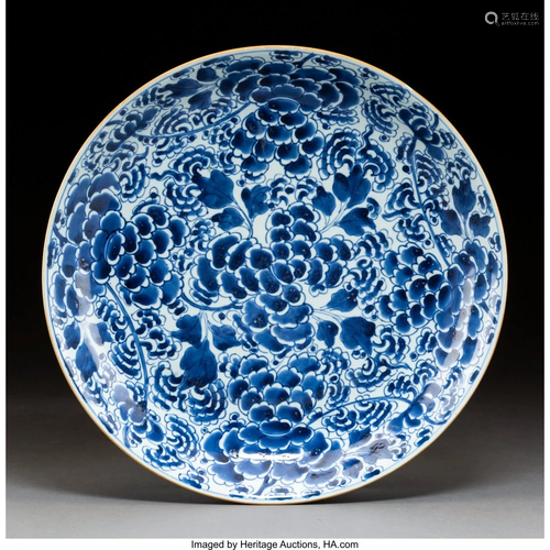 78113: A Chinese Blue and White Porcelain …