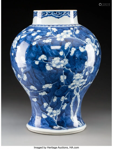 78120: A Chinese Blue and White Porcelain …