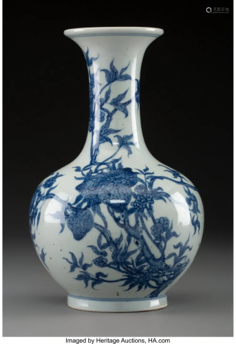 78131: A Chinese Blue and White Porcelain …