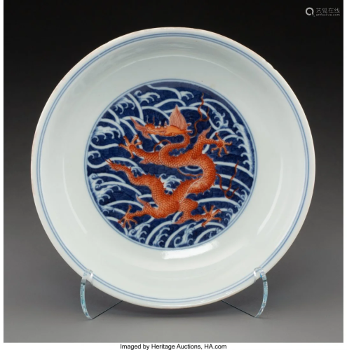 78136: A Chinese Blue and White Porcelain …