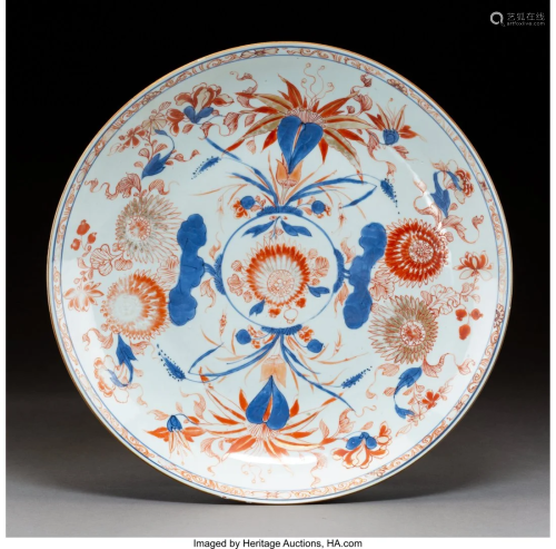 78138: A Chinese Imari-Style Charger, Qing …