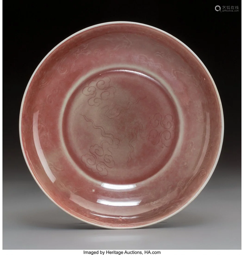 78175: A Chinese Peach Blossom Glaze Porc…