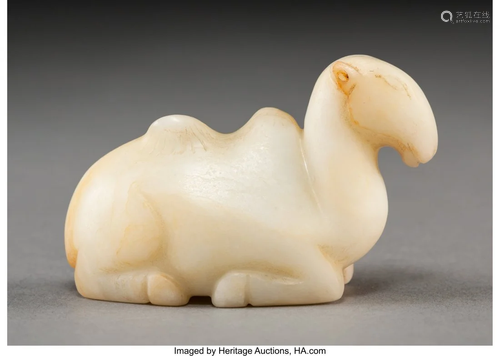 78457: A Chinese Hardstone Camel 1-1/2 x …