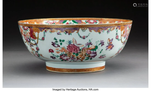 78311: A Chinese Export Enameled Porcelain…