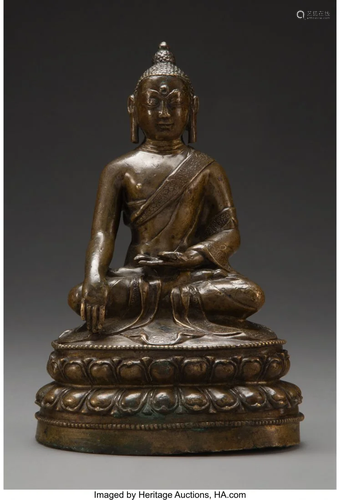 78327: A Nepalese Copper Alloy Figure of Sh…