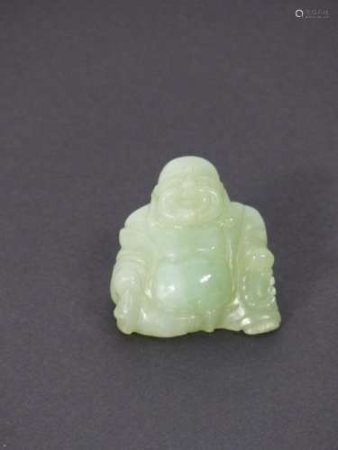 CHINE, Budai en serpentine