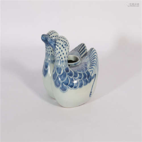 A Blue and White Water Dropper Xuande Period Ming Dynasty