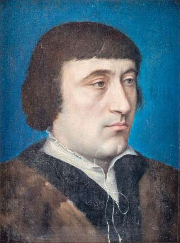 Attribué à Hans Holbein (1497 1543) Portrait d'hom…